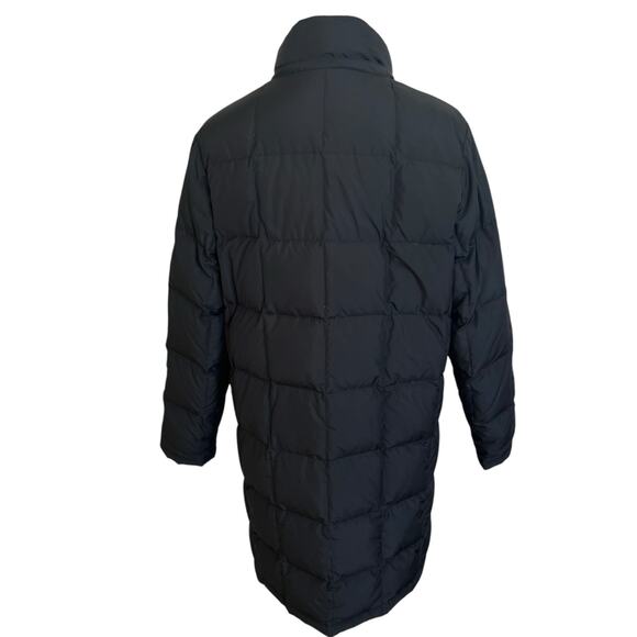 Eddie Bauer Premium Goose Down Coat Women's Size Large Black (No Hood) Puffer - Picture 5 of 11